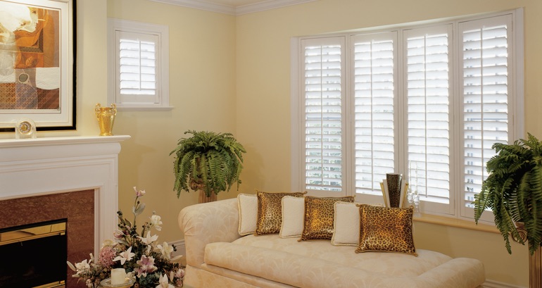 St. George living room shutters